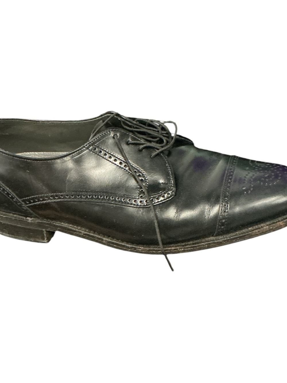Men’s Dexter Classic Black Men's Cap-Toe Dress Oxfords